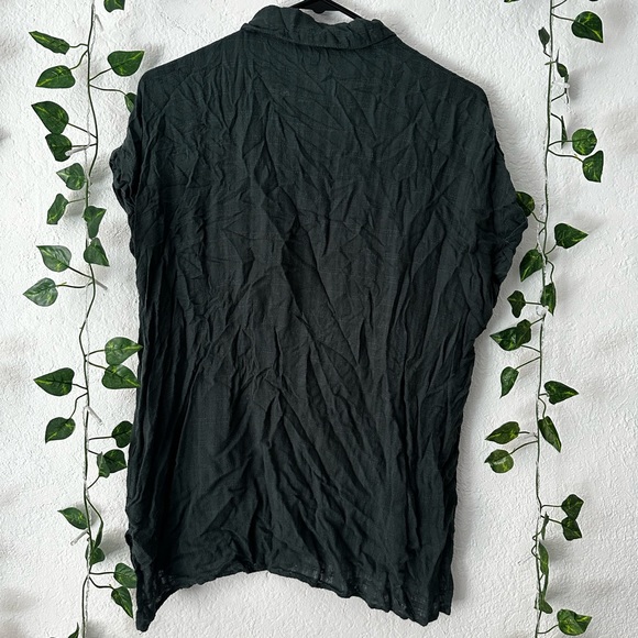 Dark green button down - Picture 3 of 3